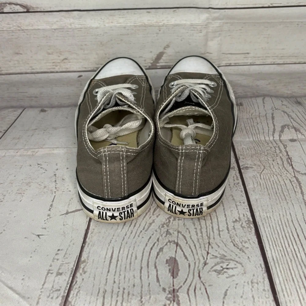 Converse Chuck Taylor All Star Low Top Charcoal Grey Sneakers Mens 5.5/W 7.5 - Picture 4 of 6
